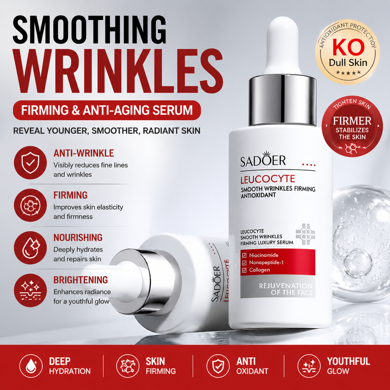 Luxury Skincare & Spa Reviews - White Blood Cell Wrinkle Smoothing and