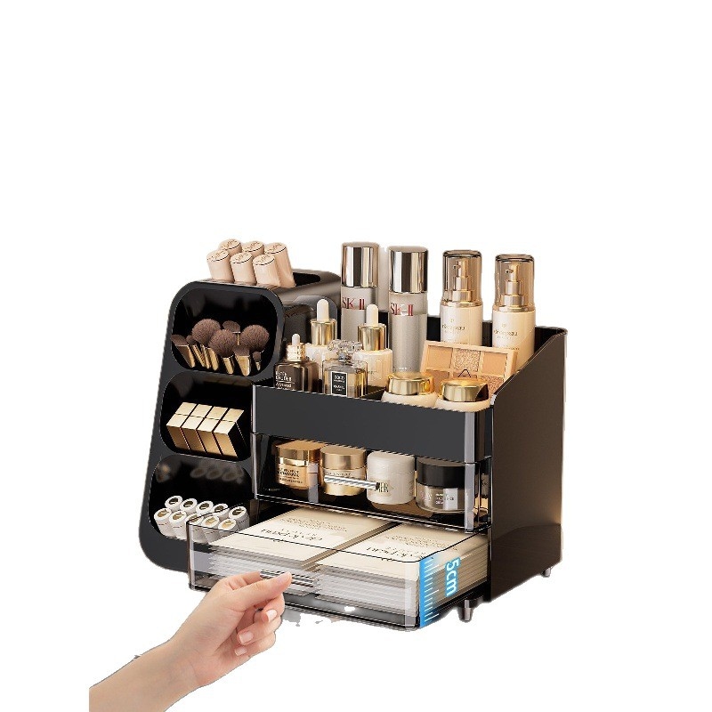 Luxury Skincare & Spa Reviews - Luxury Desktop Cosmetic Storage Box, Vanity