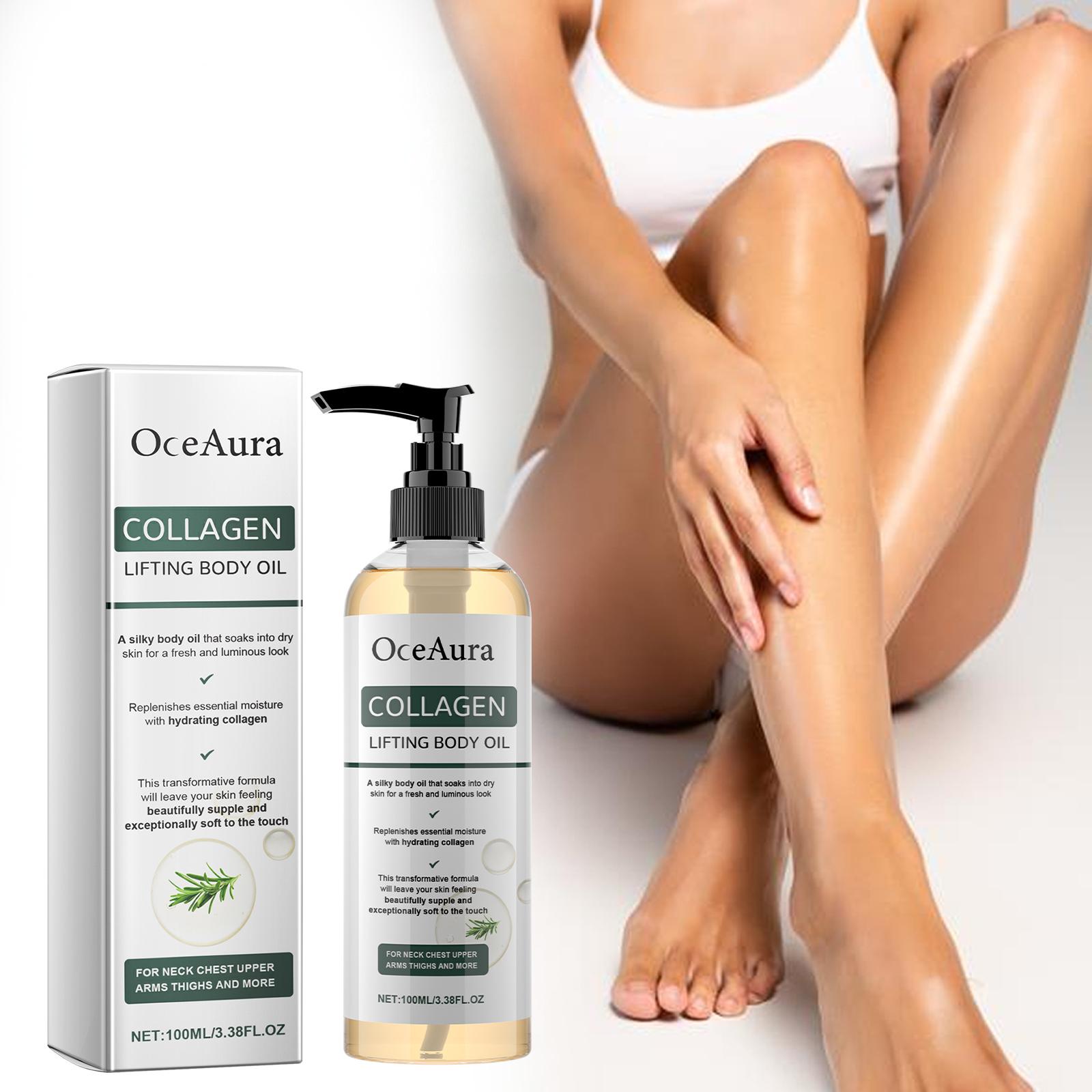 Luxury Skincare Brands - OceAura Collagen Body Oil Tighten Skin