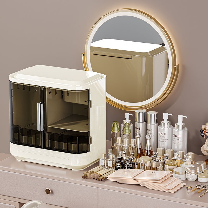 Cosmetics storage box, mirror, - Luxury High End Skincare recensie en prijs