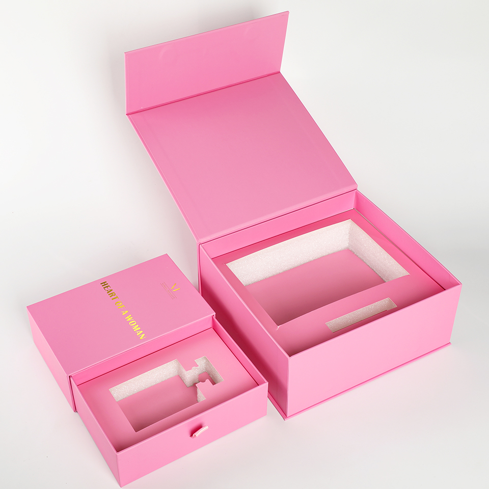 Custom Luxury Pink With Paper  - Luxury Skincare Gift Box recensie en prijs