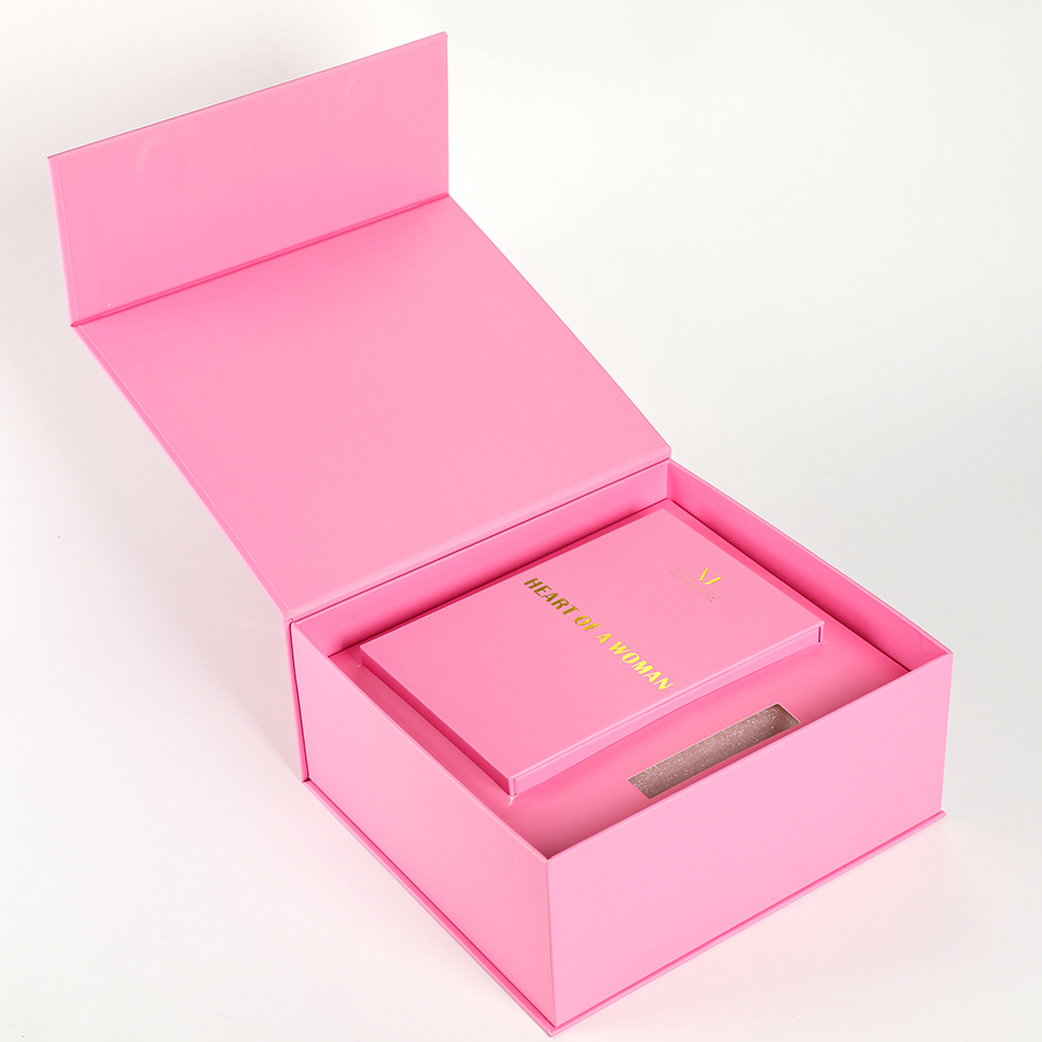 Custom Luxury Pink With Paper  - Luxury Skincare Gift Box recensie en prijs