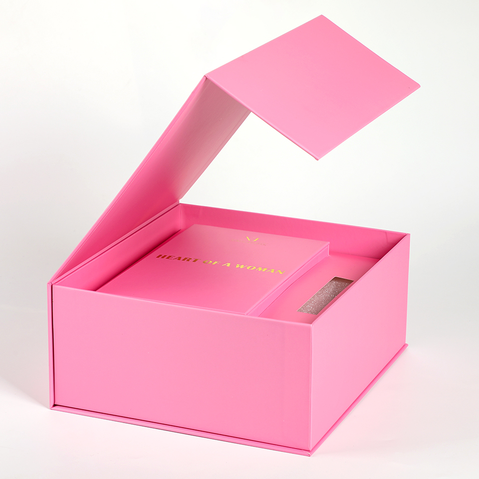 Custom Luxury Pink With Paper  - Luxury Skincare Gift Box recensie en prijs