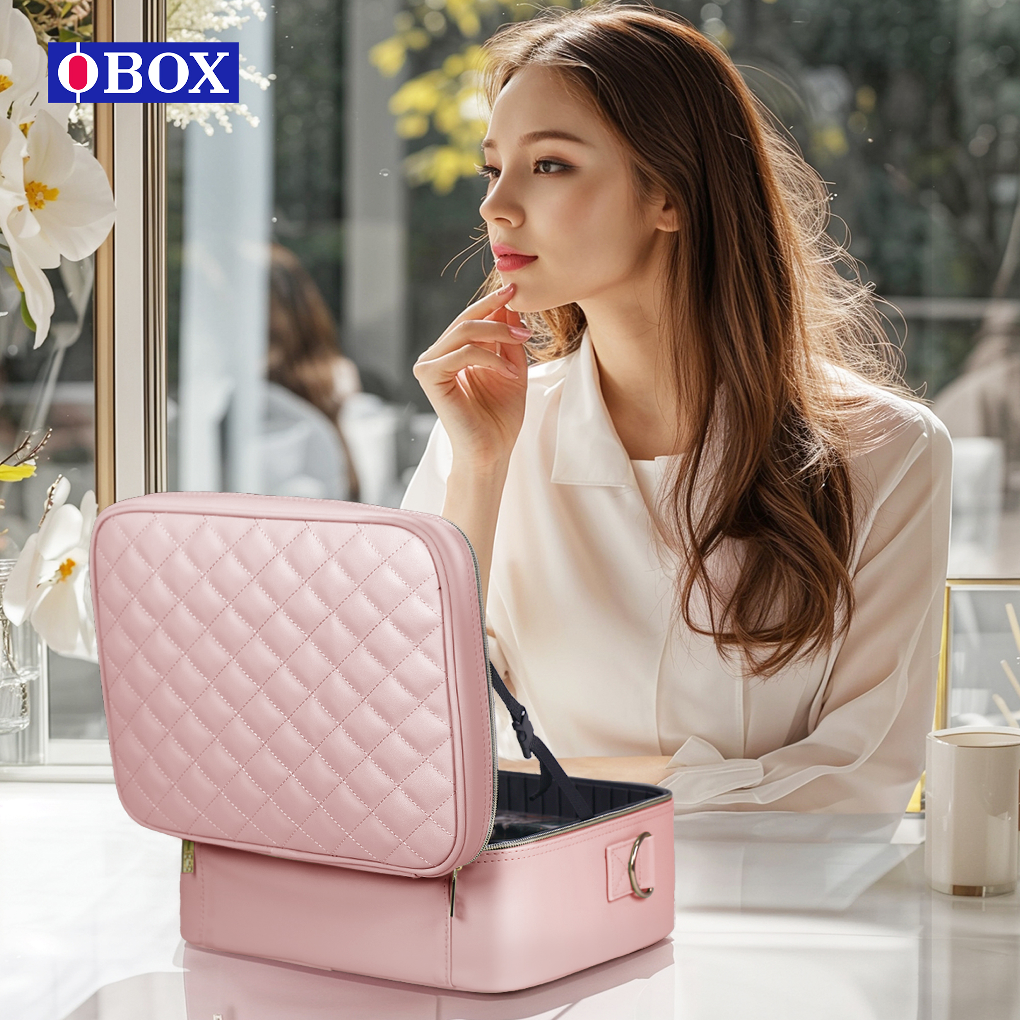 2026 New Makeup Bag with Mirro - Luxury Skincare Gift Box recensie en prijs