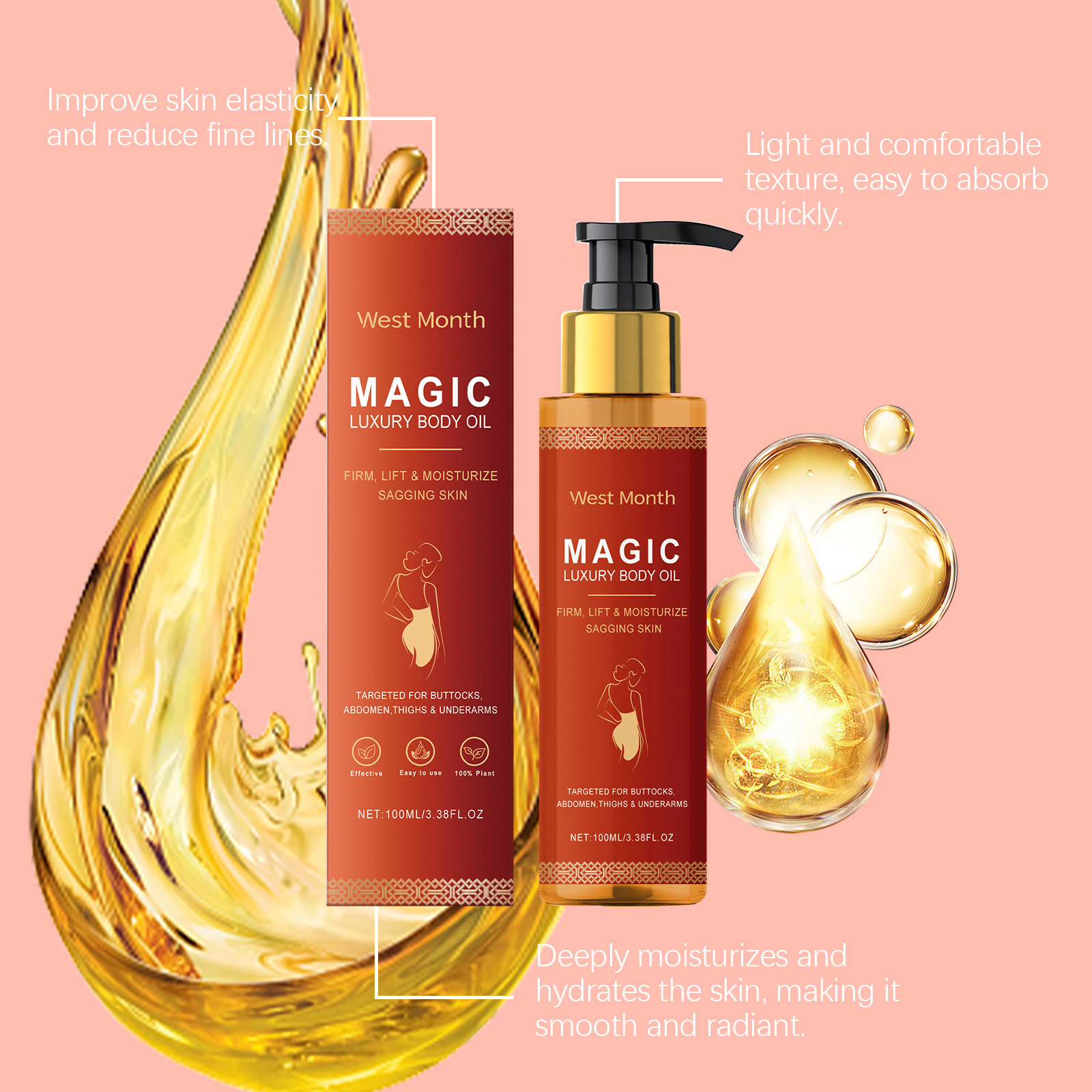 Magic Luxury Body Firming Oil  - Luxury Skincare Brands recensie en prijs