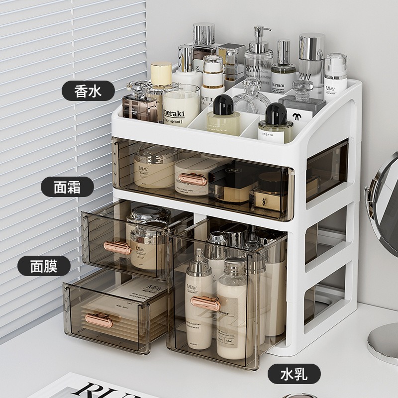 Desktop Cosmetics Storage Box, - Luxury High End Skincare recensie en prijs