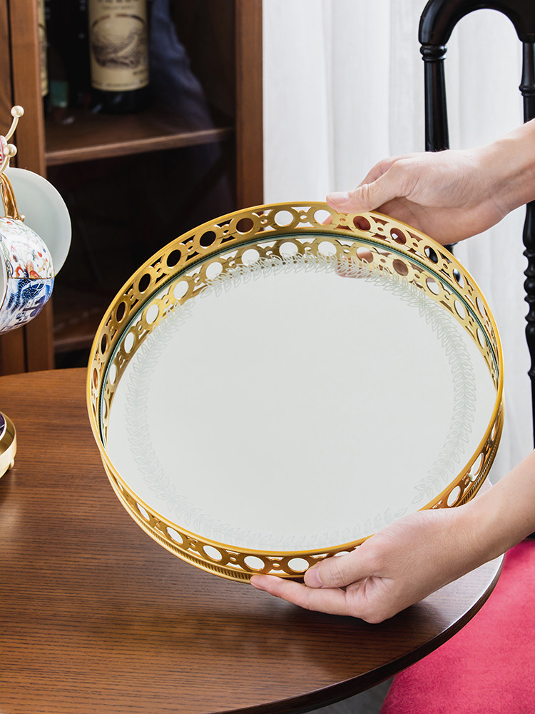 Light luxury mirror brass rota - Luxury High End Skincare recensie en prijs