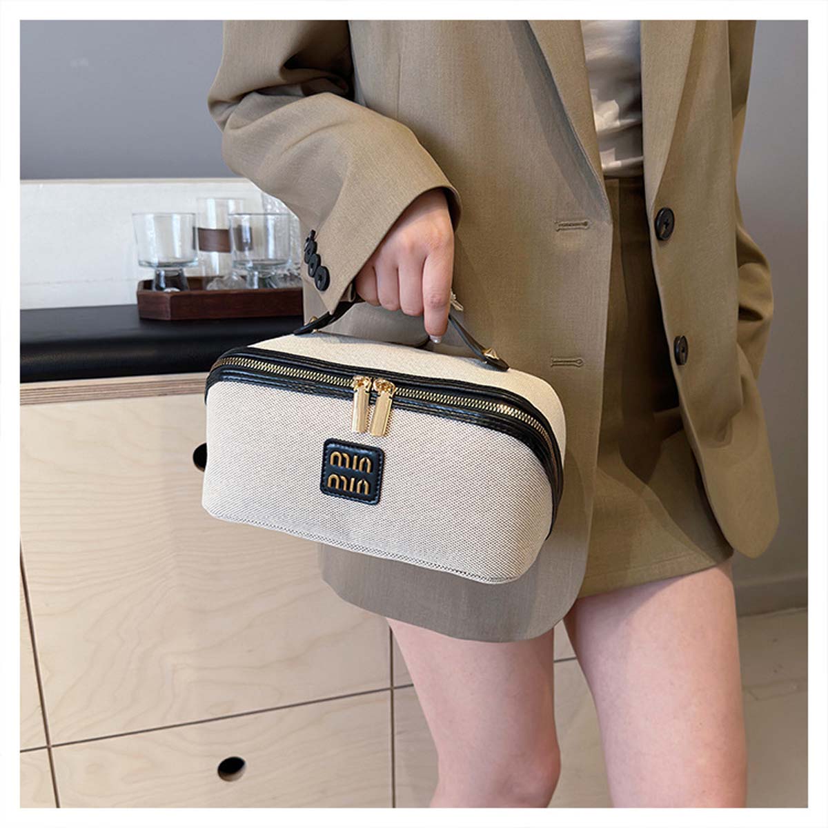 Makeup bag - Retro light luxur - Luxury High End Skincare recensie en prijs
