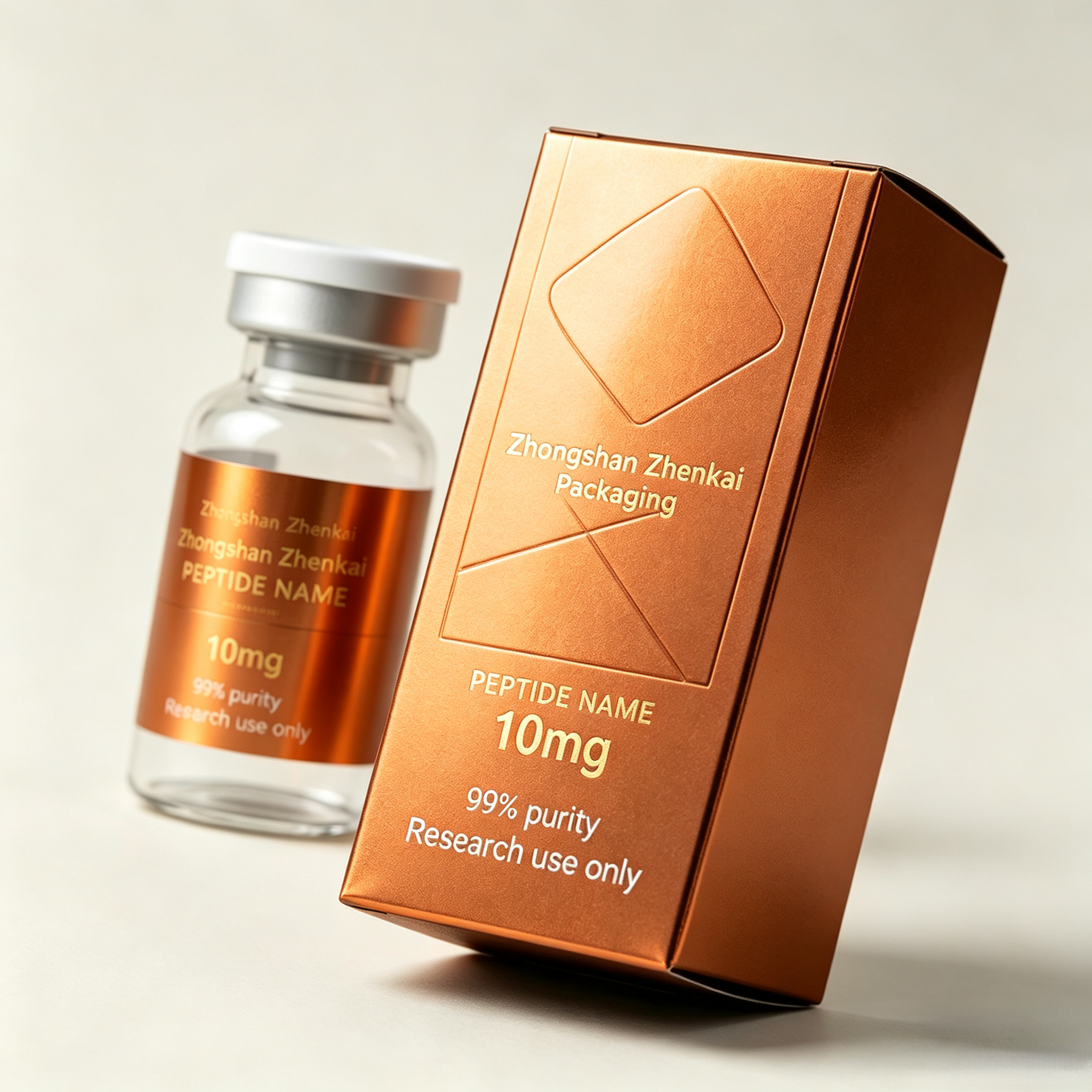 Custom Luxury Peptide Bottle L - Luxury Skincare Labels recensie en prijs